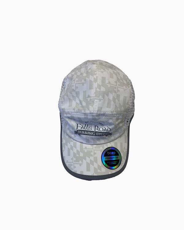 Falls Road Running Store - BOCO Gear Run Hat Ventilator Mesh Grey/White