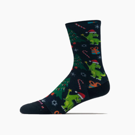 Falls Road Running Store - Running Socks - Feetures Elite Light Cushion Mini Crew - Tree-Rex