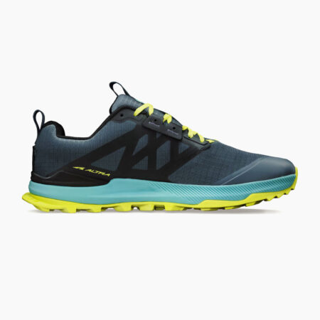 Falls Road Running Store - Mens Trail Shoes - Altra Lone Peak 8 - black / green