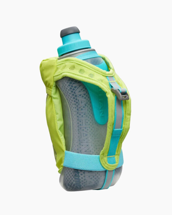Falls Road Running Store - accessories - Nathan QuickSqueeze Plus Handheld Bottle 18oz Finish Lime/Capri
