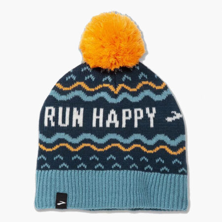 Falls Road Running Store - Accessories - Brooks Heritage Pom Beanie - 491