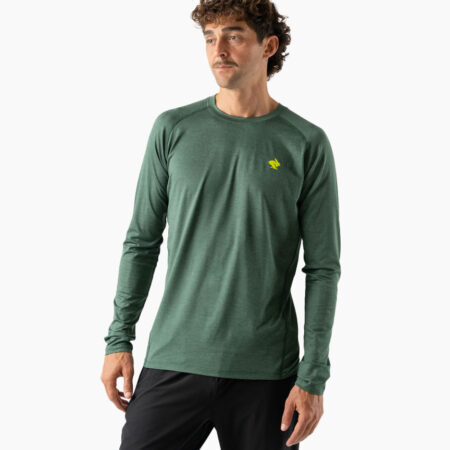 Falls Road Running Store - Men's Apparel - rabbit EZ tee LS 374-Dark Forest