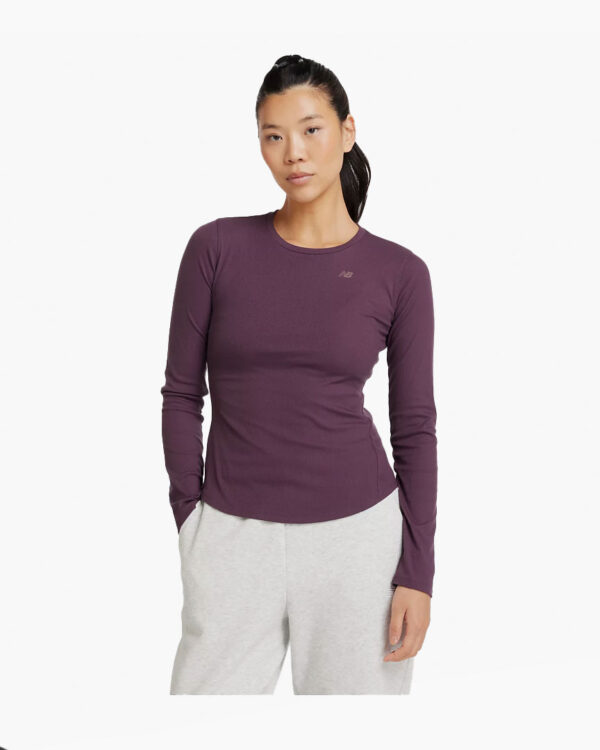 Falls Road Running Store - Women's Apparel - New Balance Micro-Rib Long Sleeve - PLN