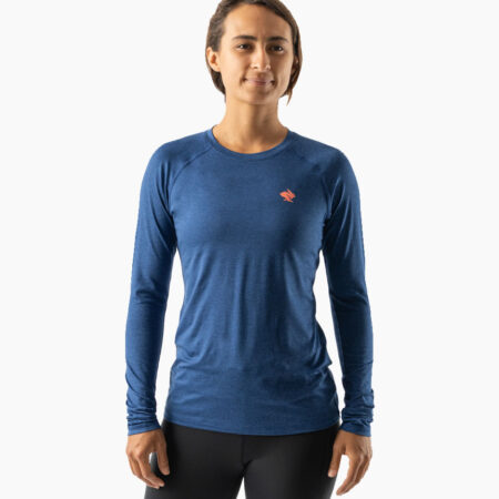 Falls Road Running Store - Women's Apparel - rabbit EZ tee LS 415-True Navy