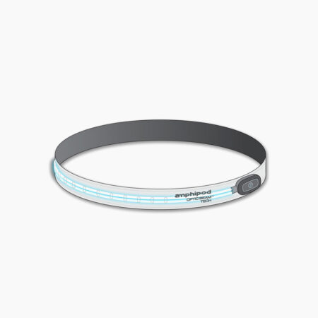 Falls Road Running Store - Accessories - Amphipod Optic Beam 360 Belt White OS