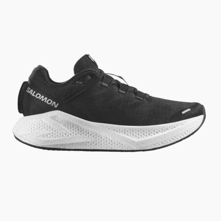 Falls Road Running Store - Womens Road Shoes -Salomon Areo Glide 3 - Black White Asphalt