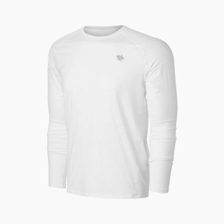 Falls Road Running Store - Men's Apparel - rabbit ice perf tee LS - white