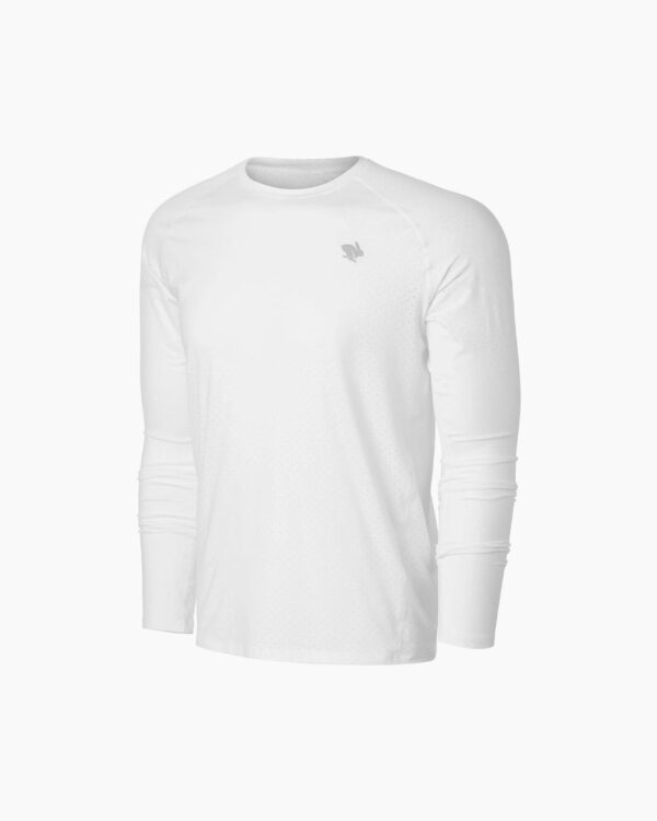 Falls Road Running Store - Men's Apparel - rabbit ice perf tee LS - white