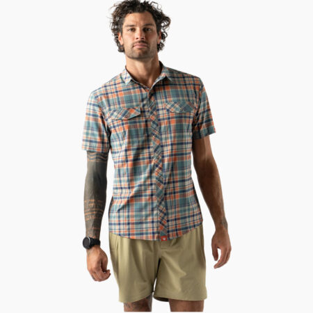 Falls Road Running Store - Men's Apparel - rabbit high country - Dusty Sunset Plaid