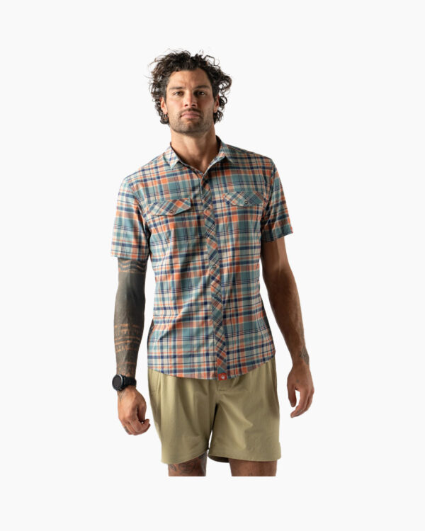 Falls Road Running Store - Men's Apparel - rabbit high country - Dusty Sunset Plaid