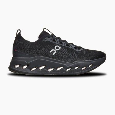 Falls Road Running Store - Mens Road Shoes - ON Cloudsurfer Max - Black Eclipse