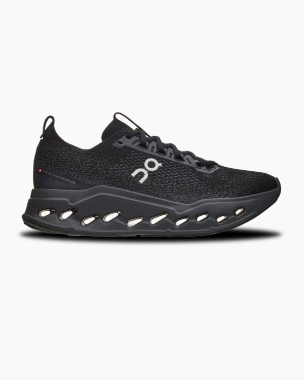 Falls Road Running Store - Mens Road Shoes - ON Cloudsurfer Max - Black Eclipse