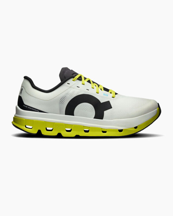 Falls Road Running Store - Mens Road Shoes - On Cloudflow 5 - White Lime