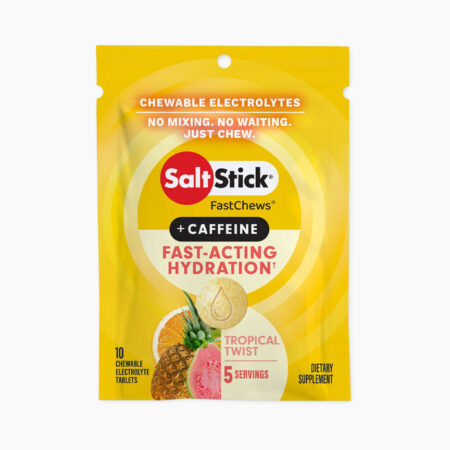 Falls Road Running Store - Nutrition - Salt Stick Fast Chews Tropical Twist +Caffeine 10 ct