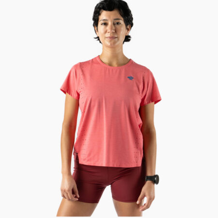 Falls Road Running Store - Women's Apparel - rabbit race pace tee SS Paradise Pink