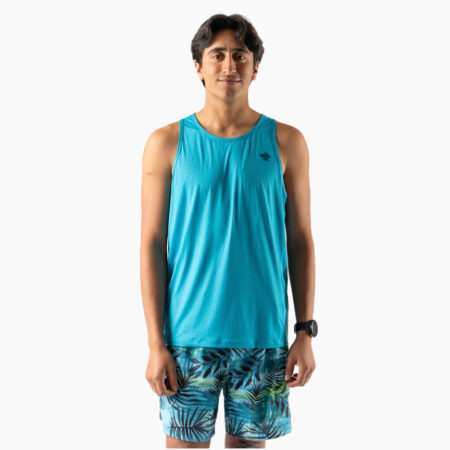 Falls Road Running Store - Men's Apparel - rabbit Ice perf tank - Algiers Blue