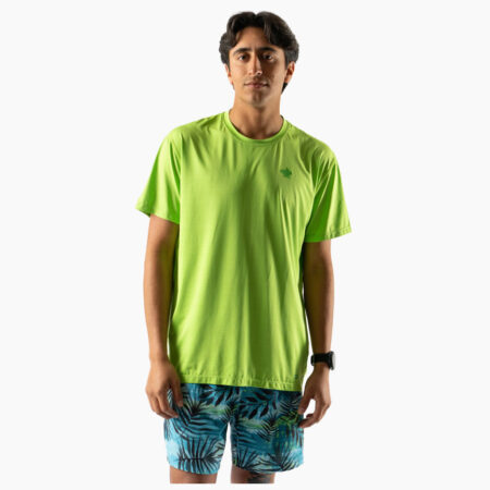 Falls Road Running Store - Men's Apparel - rabbit UPF Tee SS - Jasmine Green