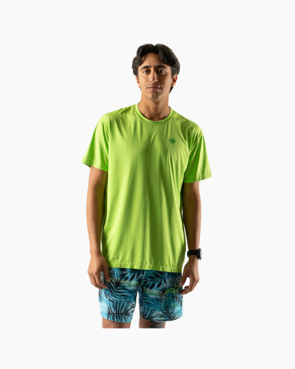 Falls Road Running Store - Men's Apparel - rabbit UPF Tee SS - Jasmine Green