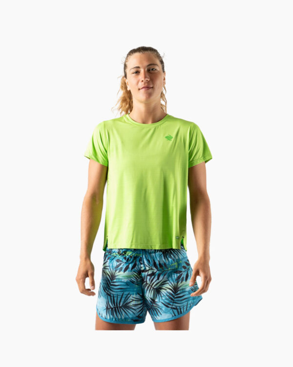 Falls Road Running Store - Women's Apparel - rabbit UPF Tee SS - 360-Jasmine Green