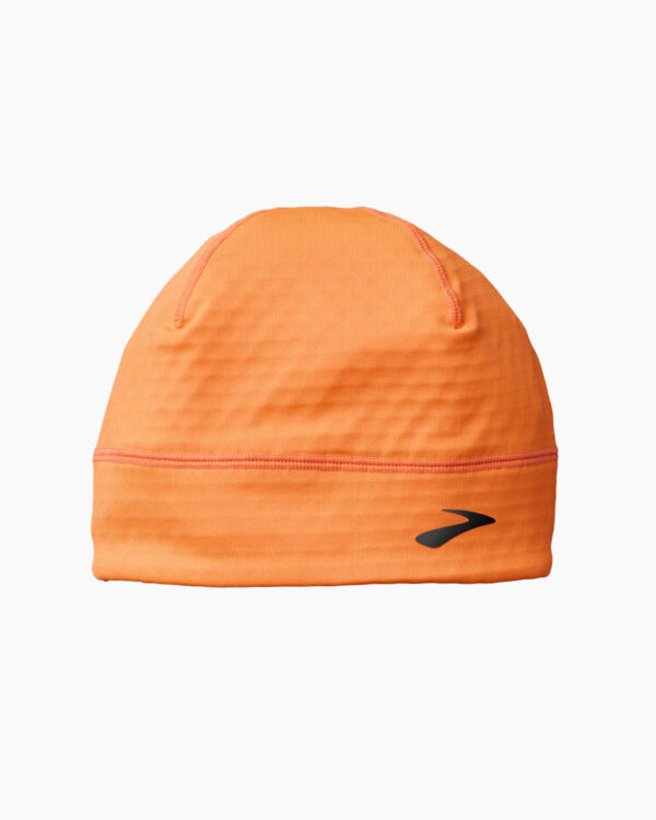 Falls Road Running Store - Unisex Running Hat - Brooks Notch Thermal Beanie 2.0 - Fluoro Flash