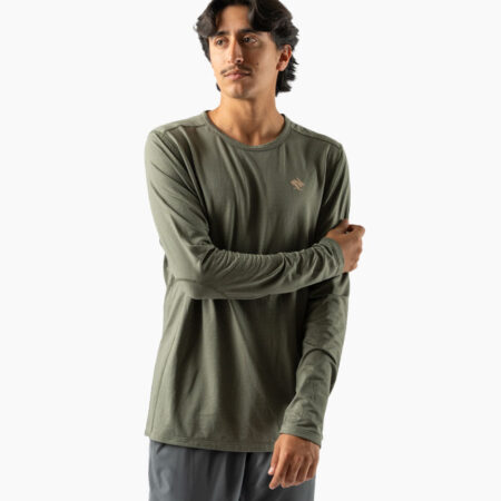 Falls Road Running Store - Men's Apparel - rabbit Layer 1 Long Sleeve - Mulled Basil