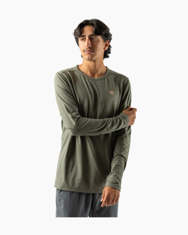 Falls Road Running Store - Men's Apparel - rabbit Layer 1 Long Sleeve - Mulled Basil