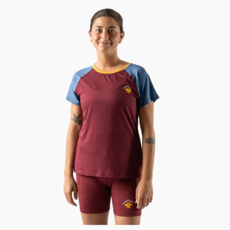 Falls Road Running Store - Women's Apparel - rabbit EZ Tee Perf SS Trail - 622-Tawny
