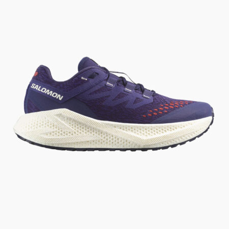 Falls Road Running Store - Mens Gravel Shoes - Salomon AERO GLIDE 3 Gravel - Astral Aura/Vanilla Ice/Haute Red