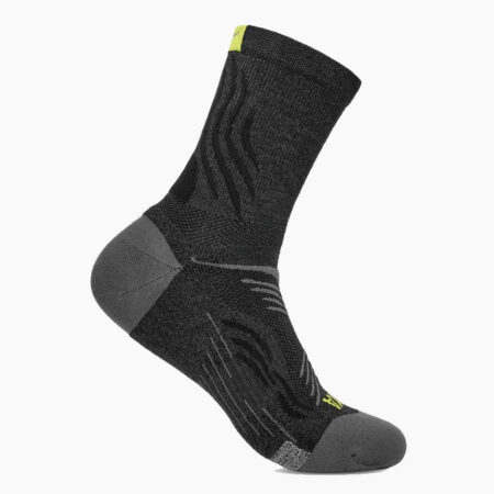 Falls Road Running Store - Accessories - Hoka Bondi Quarter Run Sock - black