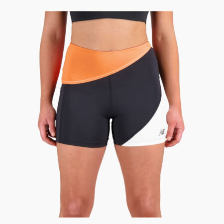 Falls Road Running Store - Women's Apparel - New Balance Q Speed Shape Shield 4" Fitted Short - NDF