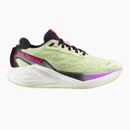 Falls Road Running Store - Womens Road Shoes - Salomon Aero Glide 4 - Butterfly/White/Black