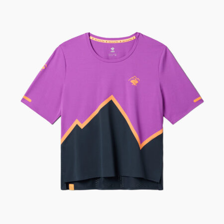 Falls Road Running Store - Women's Apparel - rabbit Fastrock Tee SS Women - Purple Cactus Flower