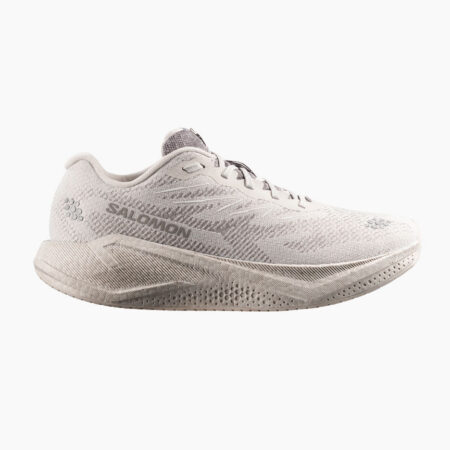 Falls Road Running Store - Mens Road Running Shoes - SALOMON AERO BLAZE 4 MEN Silver Cloud/Silver Cloud/White