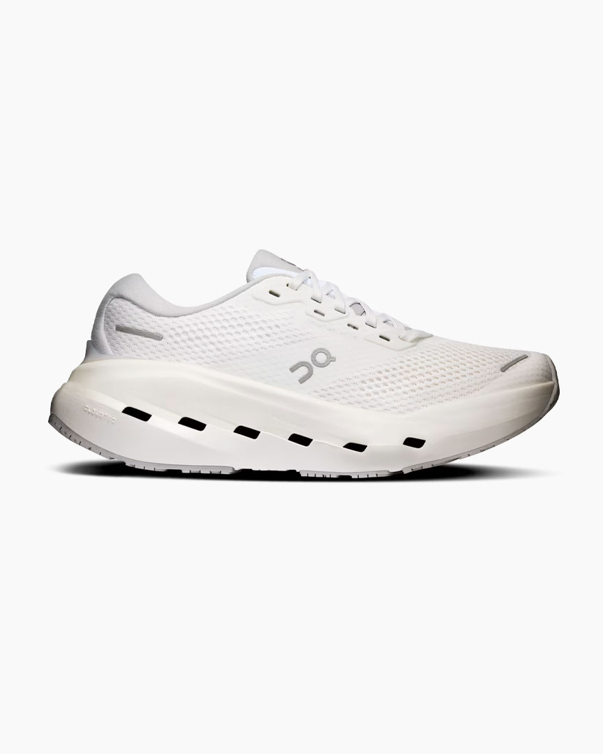 Falls Road Running Store - Womens Road Running Shoes - ON Cloudrunner 3 Max Women - White Glacier