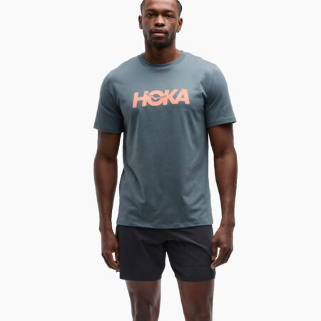Falls Road Running Store - Men's Apparel - Hoka Core Logo CTN SS Tee Men FDDN