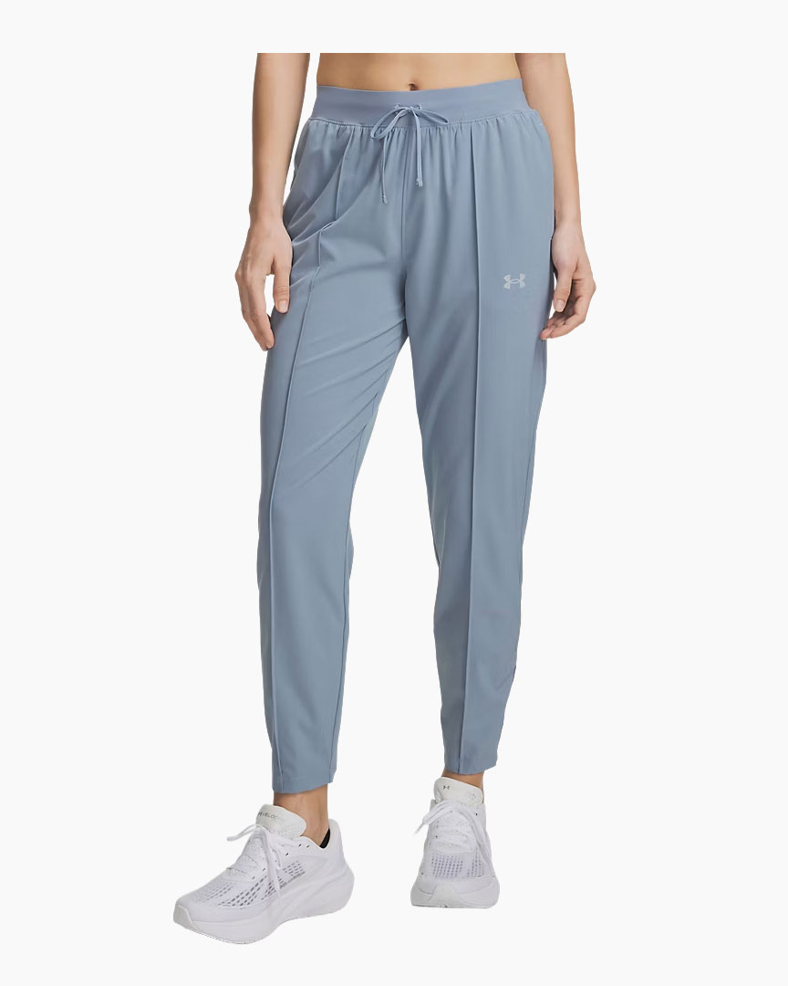 Falls Road Running Store - Women's Apparel - UA Velociti Women's Track Pants Blue Wind / Reflective - 448