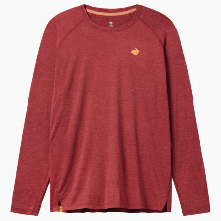 Falls Road Running Store - Men's Apparel - rabbit EZ Tee LS Men Garnet